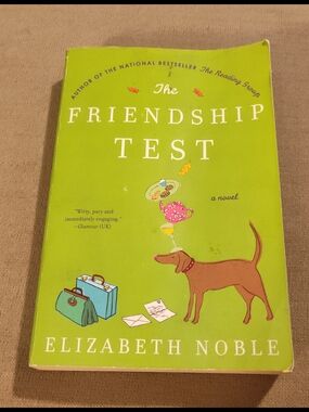 2004 The Friendship Test by Elizabeth Noble - Lime Green Paperback